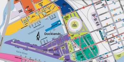 Docklands mapa Unibertsitatea