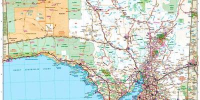 Mapa south Australia