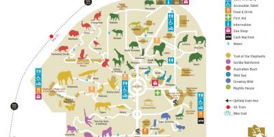 Mapa Unibertsitatea zoo